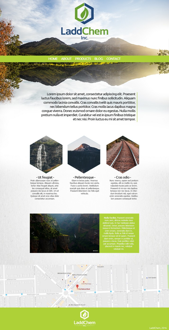 Squarespace Design by nkorniluk6 for LaddChem, Inc. | Design #12722147