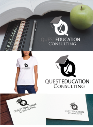 Quest Education Consulting  | Logo Design by gleace design 2022