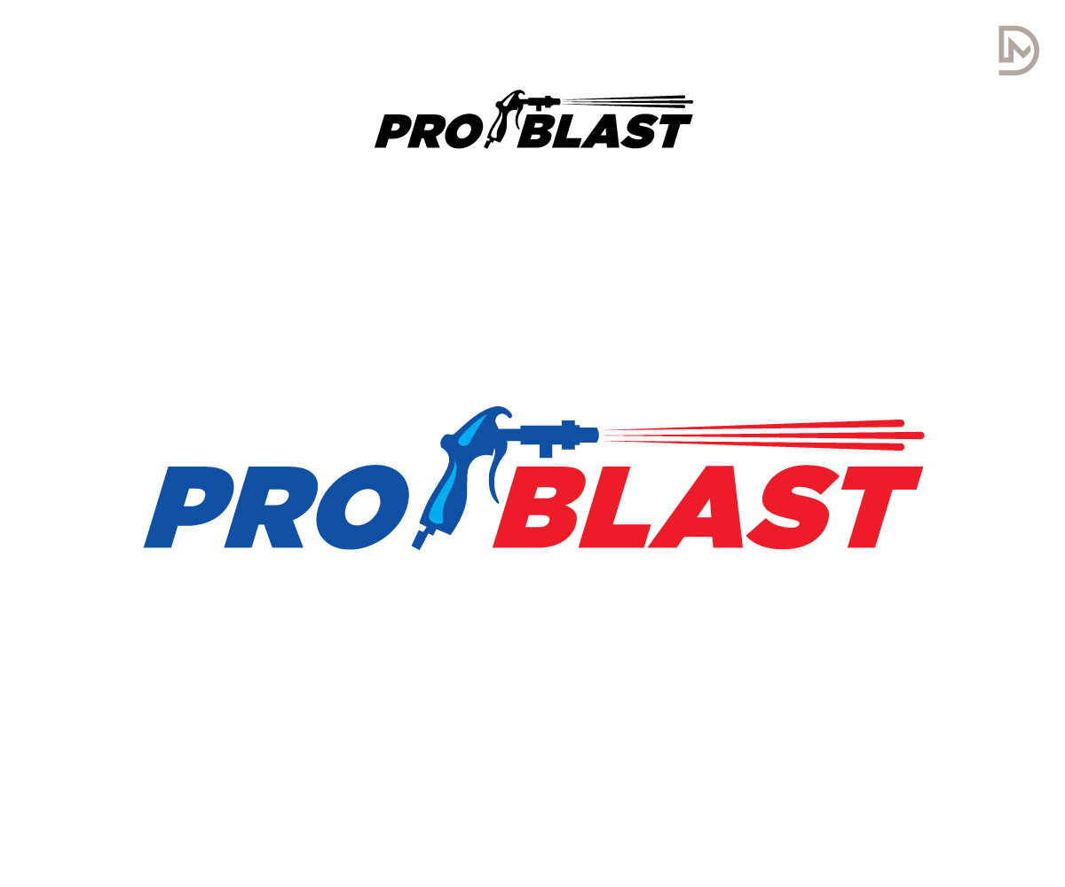 Logo Design by D_Mantra for ProBlast | Design #12697380