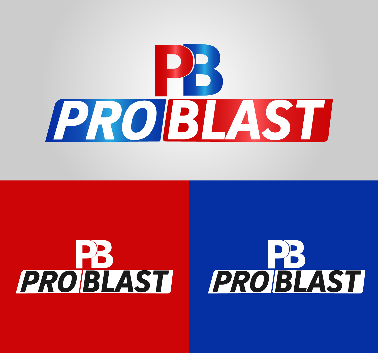 Logo Design by Asad_designs3 for ProBlast | Design #12685864