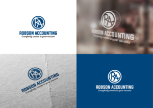 Logo-Design von The Marble Peach für Robson Accounting  | Design: #12611999