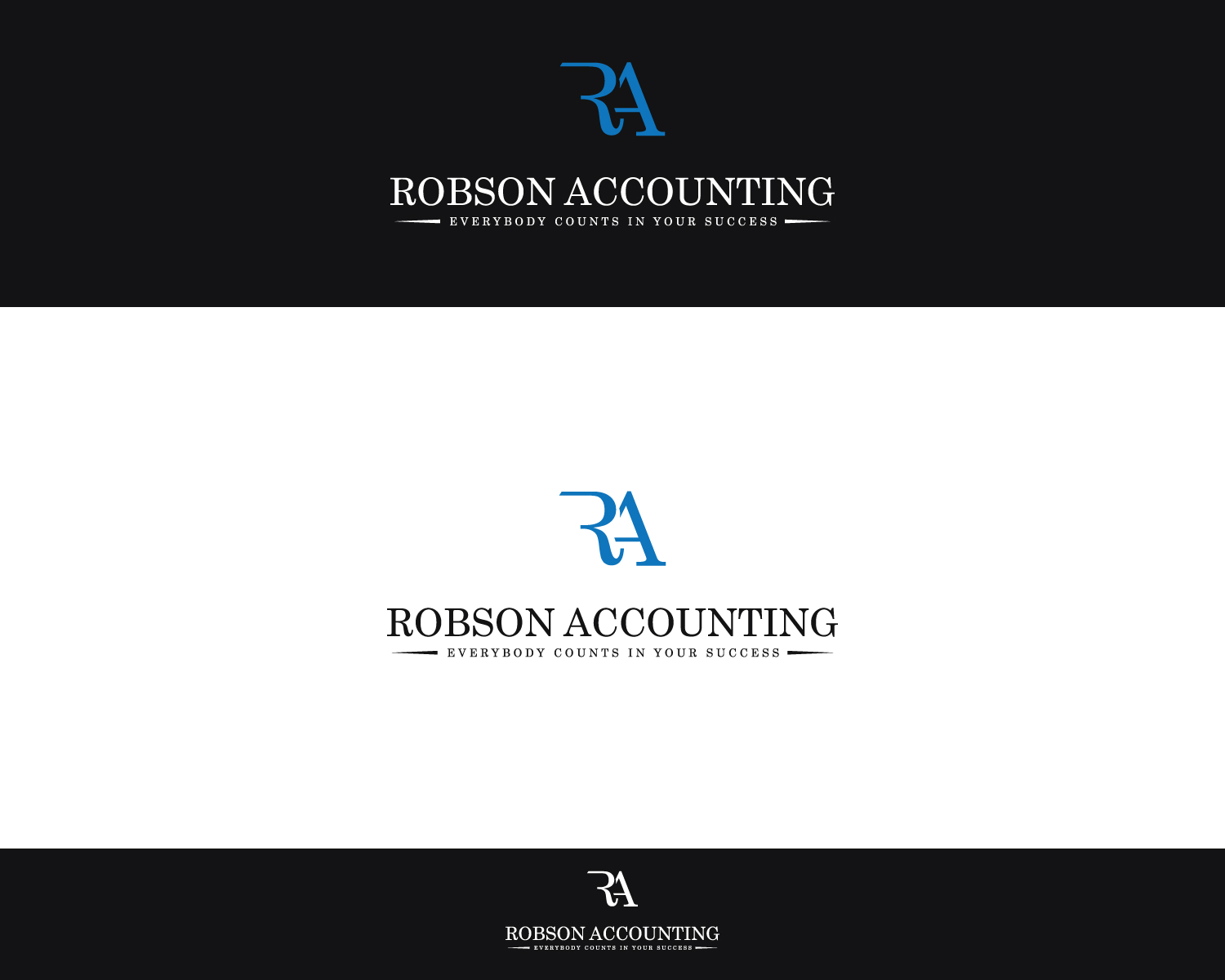 Logo Design by Atec for Robson Accounting  | Design #12607283