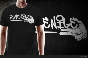 Juvenile Clothing | Diseño de Camiseta por gekgrfx