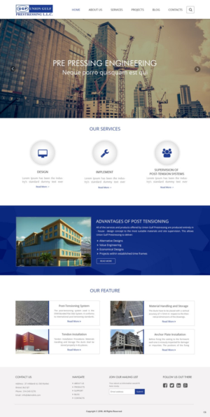Web Design by pb for this project | Design: #12626888
