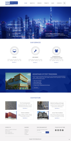 Web Design by pb for this project | Design: #12788609