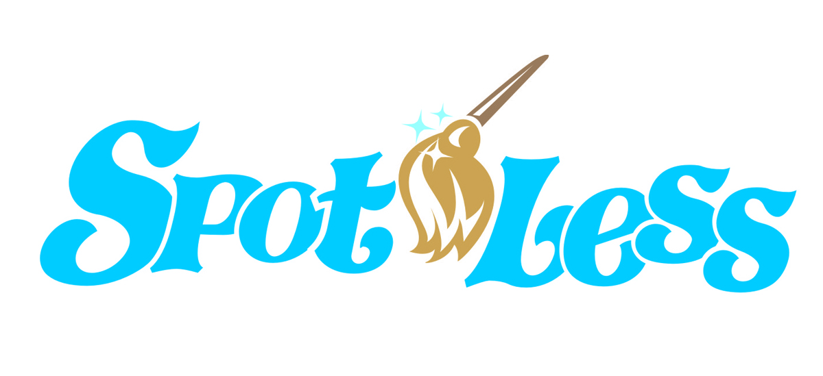 Logo Design by Sajal Samaddar for SPOTLESS Cleaning | Design #2438809