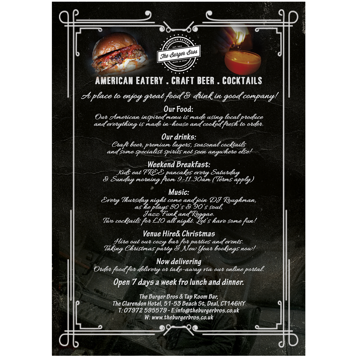 Advertisement Design by ComputerKeen for The Burger Bros | Design #12604065