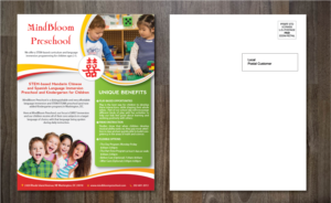 Flyer Design by alex989 for MIndBloom Preschool | Design: #12623635