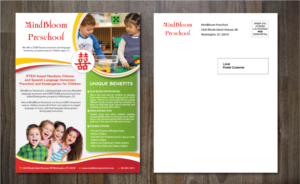 Flyer Design by alex989 for MIndBloom Preschool | Design: #12623786