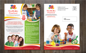 Flyer Design by alex989 for MIndBloom Preschool | Design: #12669592