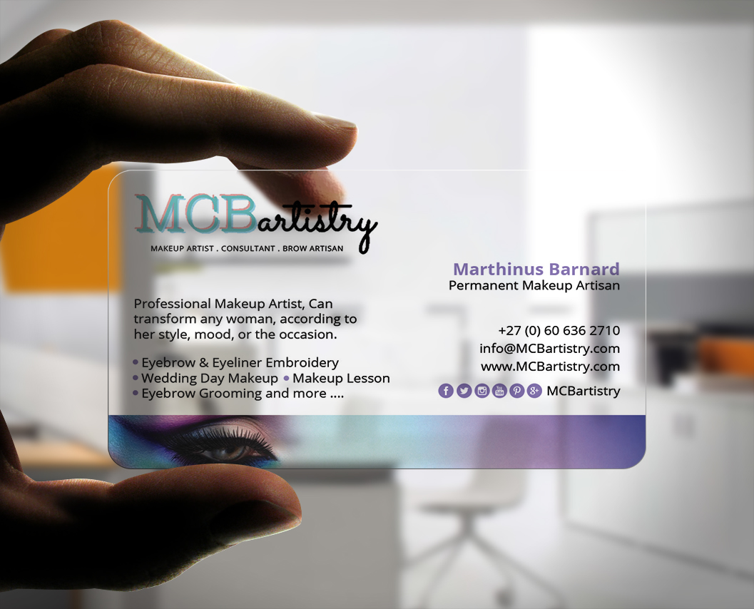 Business Card Design by Stylez Designz for MCBartistry | Design #12625172