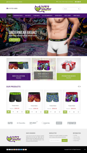 Web Design by pb for this project | Design: #12756217
