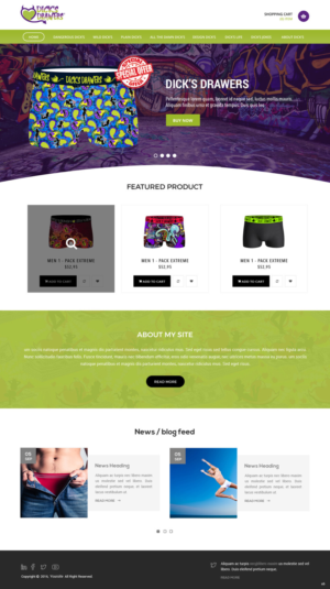 Web Design by pb for this project | Design: #12766199