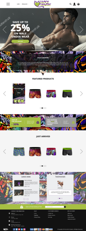 Web Design par Sashony pour ce projet | Design #12885415