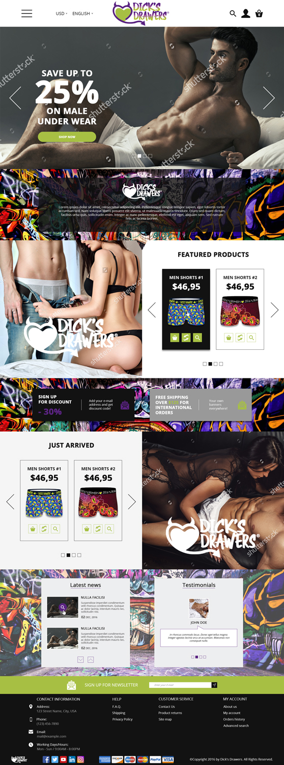 Web Design by Sashony for this project | Design #12894365
