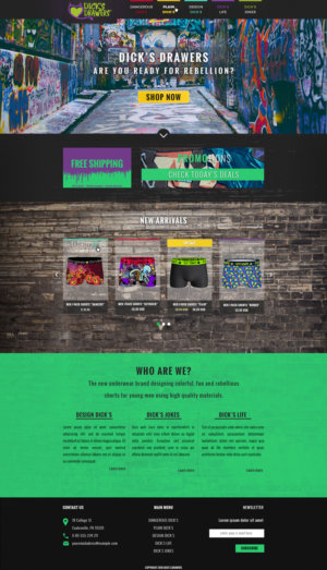 Web Design by Pan Macko for this project | Design: #12893742