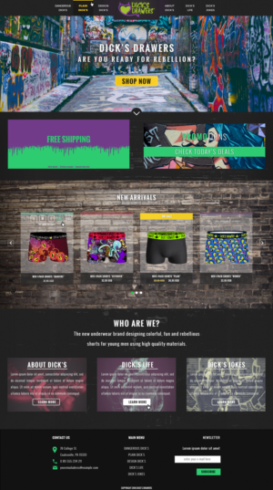 Web Design par Pan Macko pour ce projet | Design #12922896