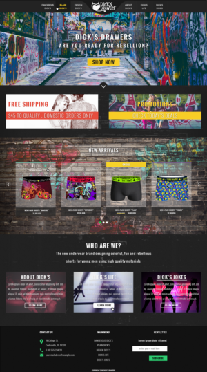 Web Design by Pan Macko for this project | Design: #12961411