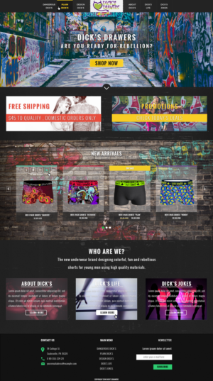 Web Design by Pan Macko for this project | Design: #12961412