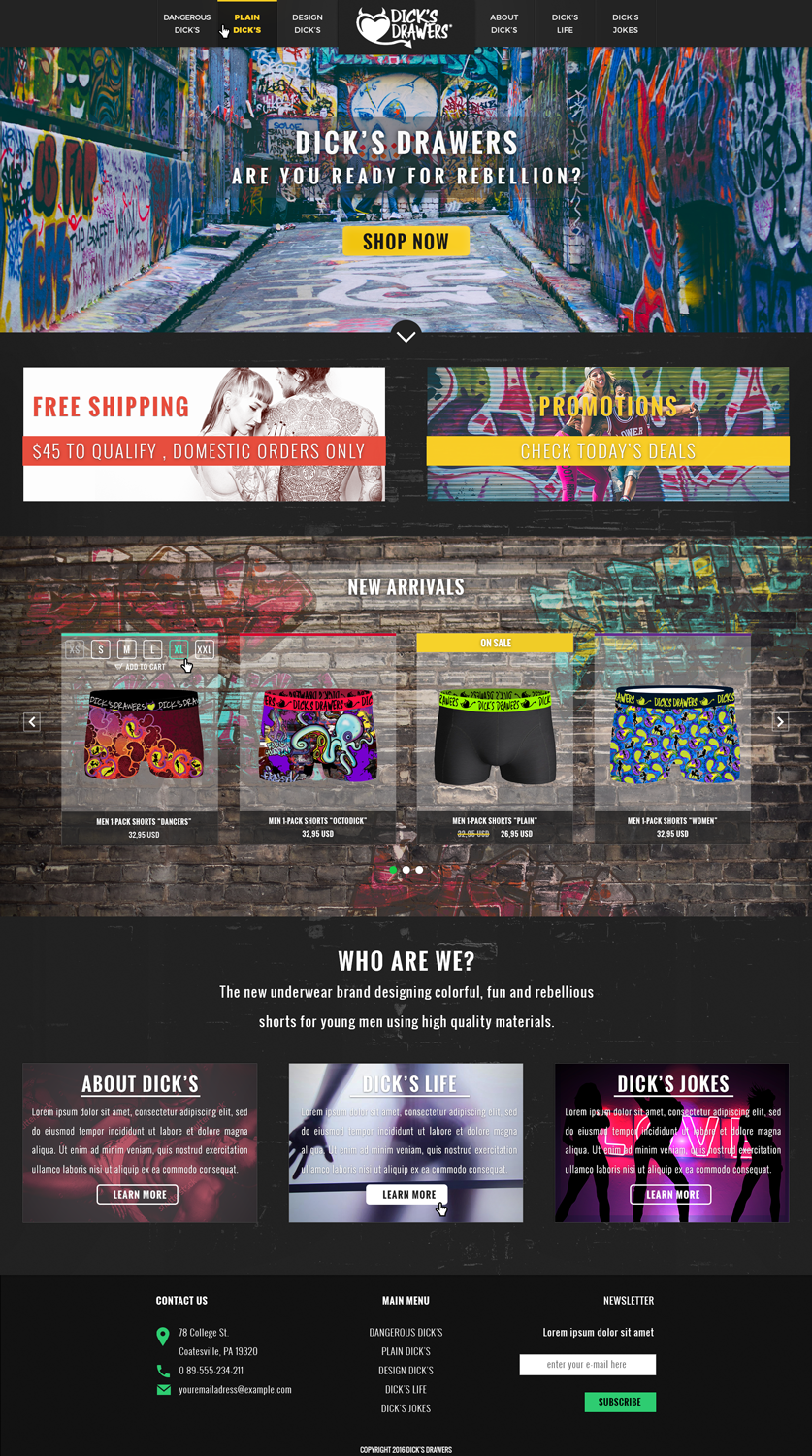 Diseño Web por Pan Macko para este proyecto | Diseño #12961413