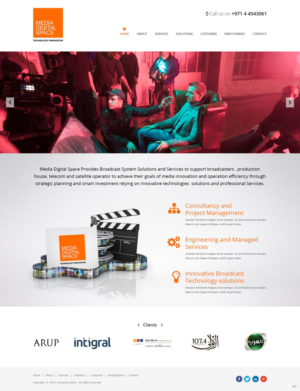 Diseño Web por pb para Media digital space | Diseño: #12621048