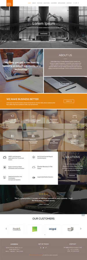 Web Design by Vortex Global