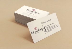 Business Card Design by Pixi Dust for Eat and Enjoy Nutrition | Design: #12621238