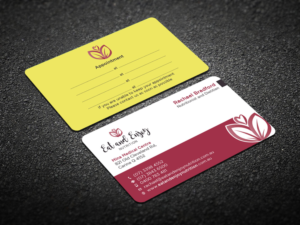 Design de Carte de Visite par Verified artistry (Design garden) pour Eat and Enjoy Nutrition | Design : #12626088