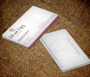 Business Card Design by EWS Webs for Eat and Enjoy Nutrition | Design #12627040