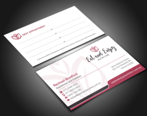 Business Card Design by Brand aid for Eat and Enjoy Nutrition | Design: #12618345