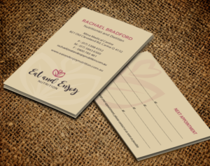 Business Card Design by Brand aid for Eat and Enjoy Nutrition | Design: #12628399