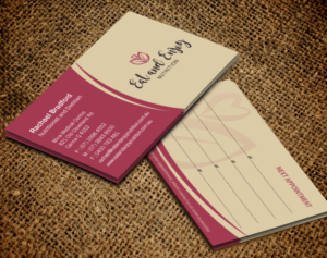 Business Card Design by Brand aid for Eat and Enjoy Nutrition | Design: #12628400