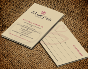 Business Card Design by Brand aid for Eat and Enjoy Nutrition | Design: #12628402