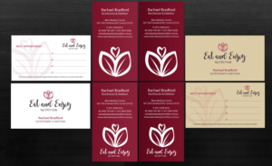 Business Card Design by Brand aid for Eat and Enjoy Nutrition | Design #12663536
