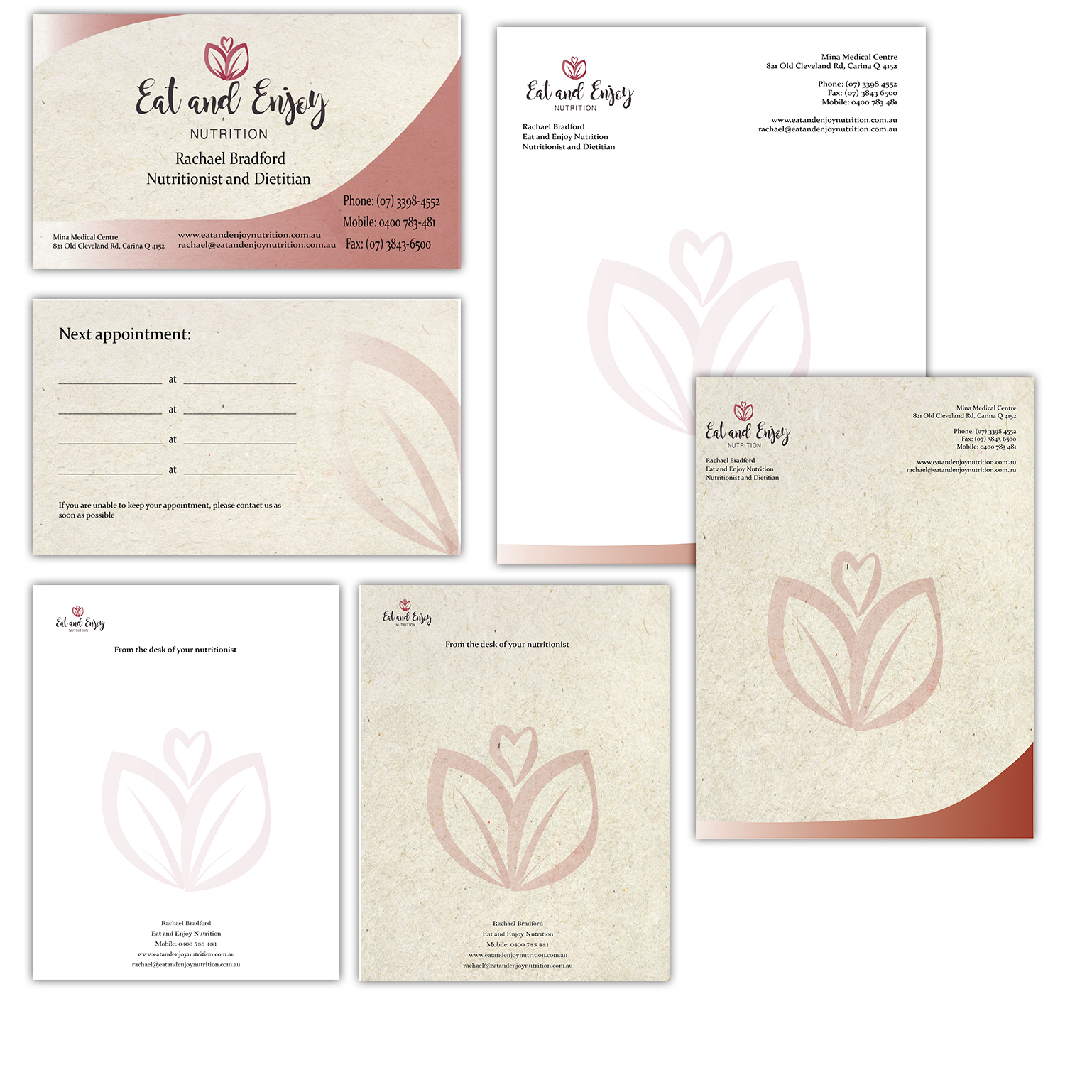 Design de Carte de Visite par gbautista2 pour Eat and Enjoy Nutrition | Design #12635766