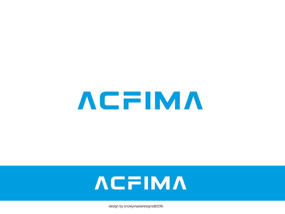 Logo-Design von snowymasterdesigns für Acfima S.P.R.L. | Design #12665313