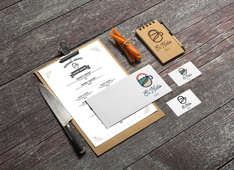 Logo Design by B.Tibéri for Cafe El Nido | Design #12730718