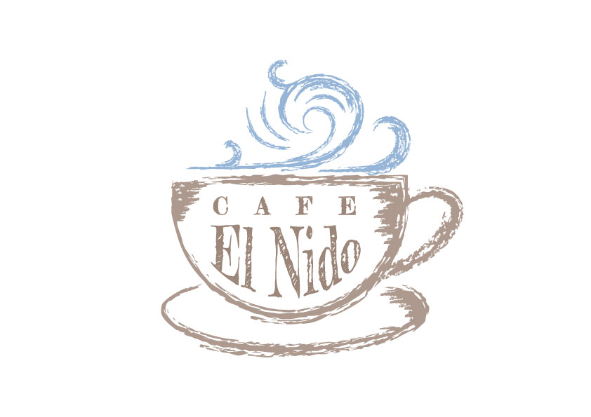 Diseño de Logo por bc21 para Cafe El Nido | Diseño #12733007