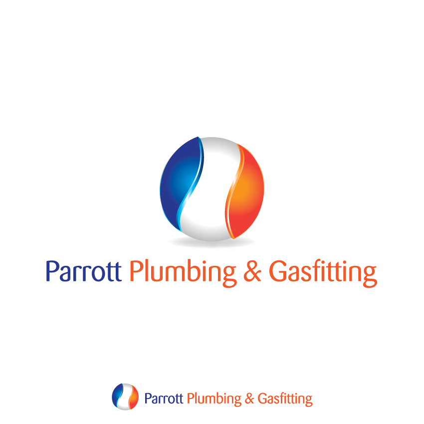 Logo Design by GS Grafix for Parrott Plumbing & Gasfitting | Design #522498