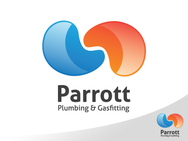 Logo Design by Anthony for Parrott Plumbing & Gasfitting | Design #517222