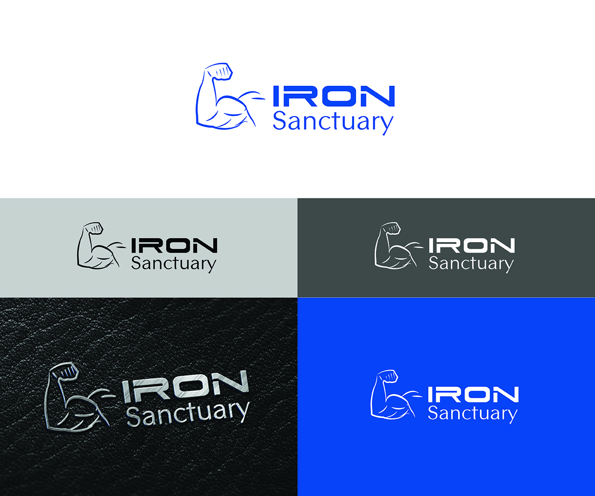 Logo Design by eMARK for Iron Sanctuary | Design #12708724