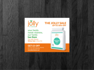 UK Vitamin Company Needs First Newspaper Advert | Diseño Publicitario por Atvento Graphics