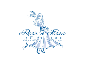 roar & foam boutique  | Logo Design by blue eye