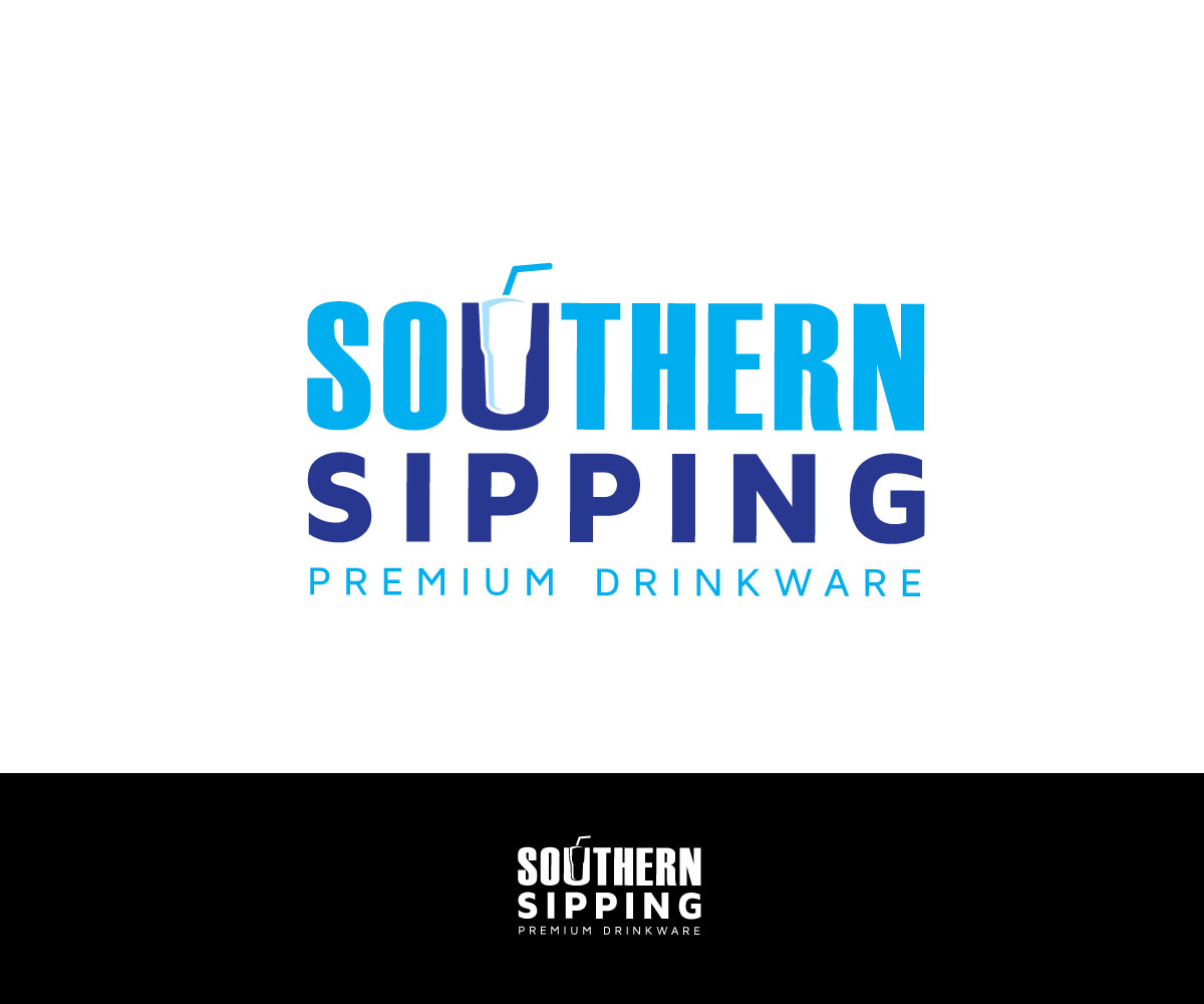 Logo Design by creatonymous for Southern Sipping | Design #12647357