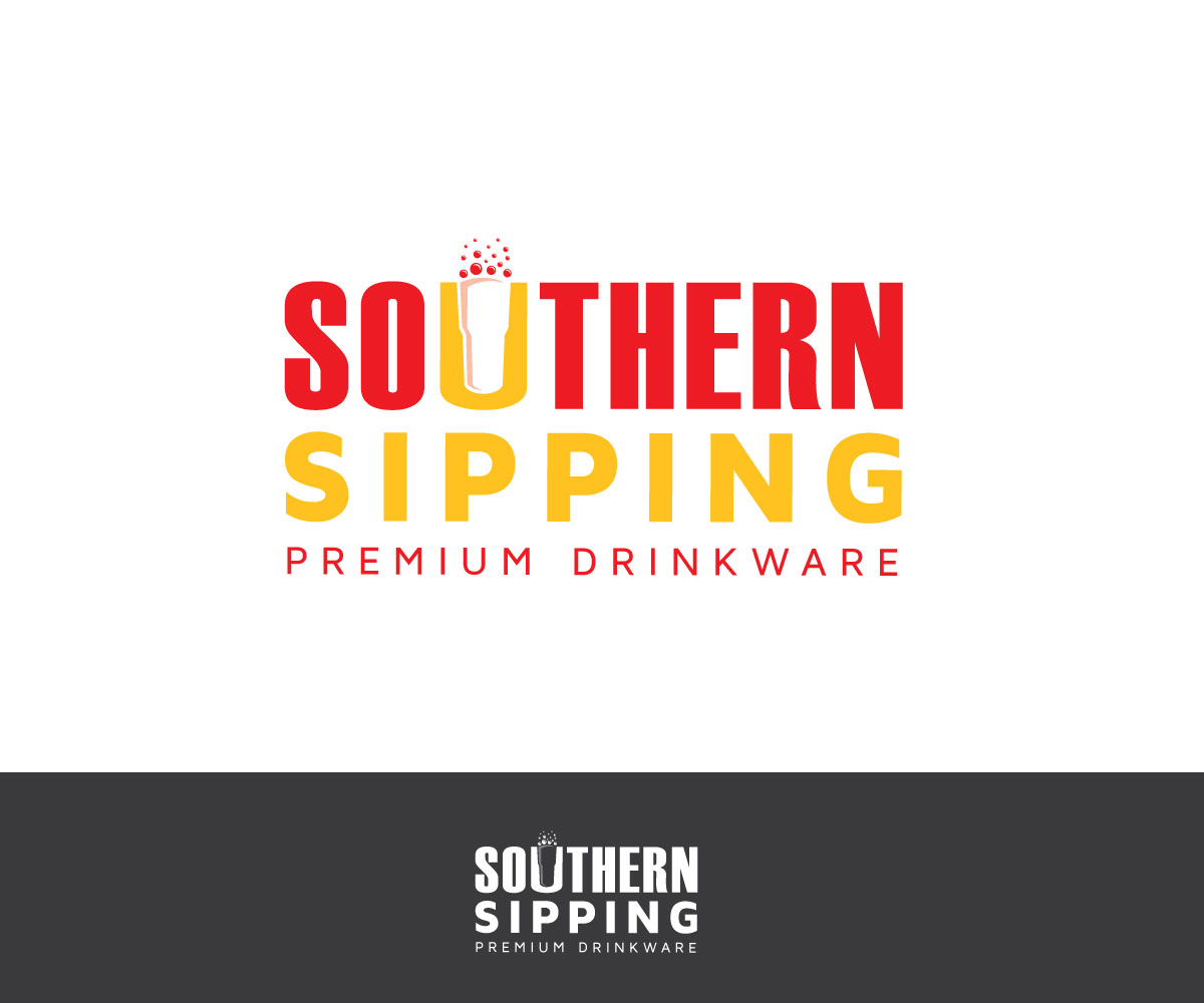 Logo Design by creatonymous for Southern Sipping | Design #12658909