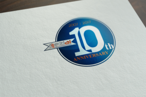 10 Year Anniversary | Logo-Design von TTK
