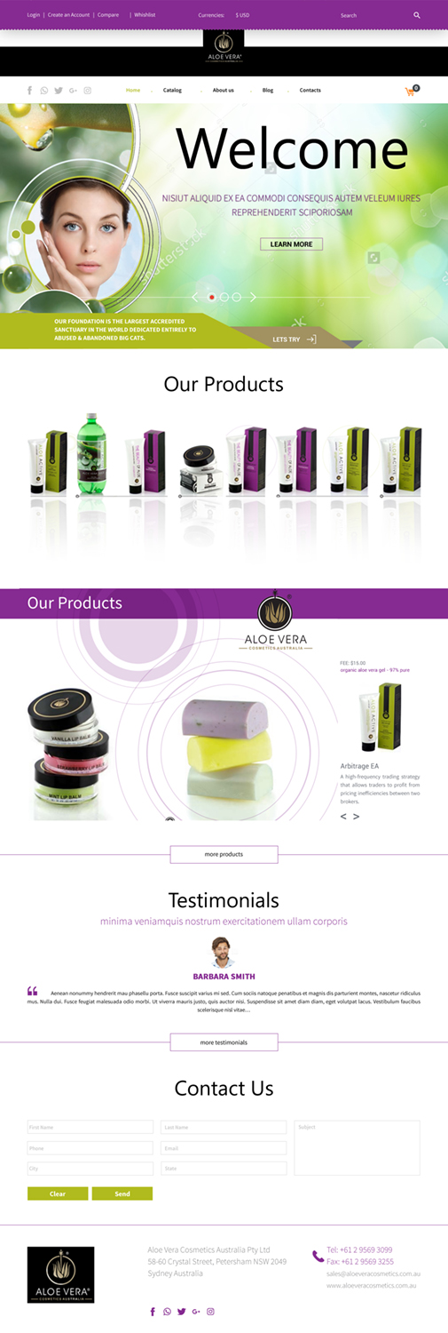 Web Design by Jyotsna for this project | Design #12640592