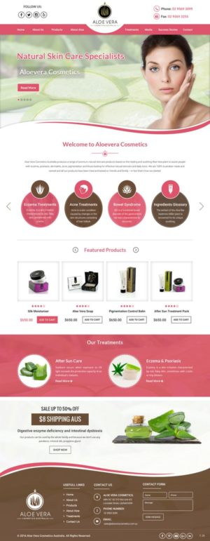 Web Design by pb for this project | Design: #12634245