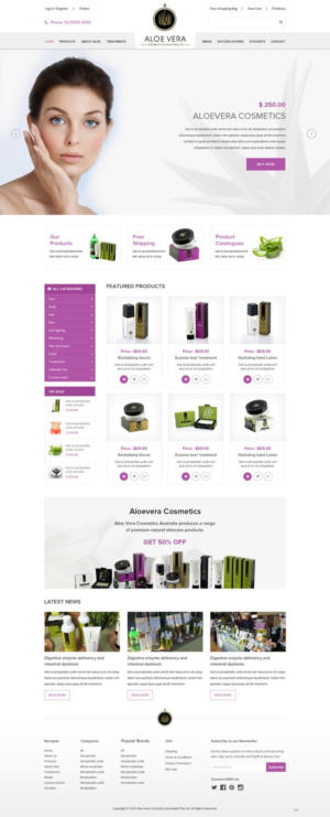Web Design by pb for this project | Design: #12634246