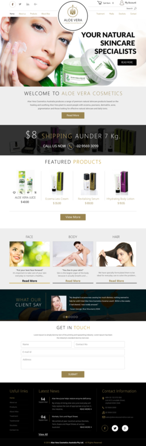 Web Design by rightway for this project | Design: #12638595